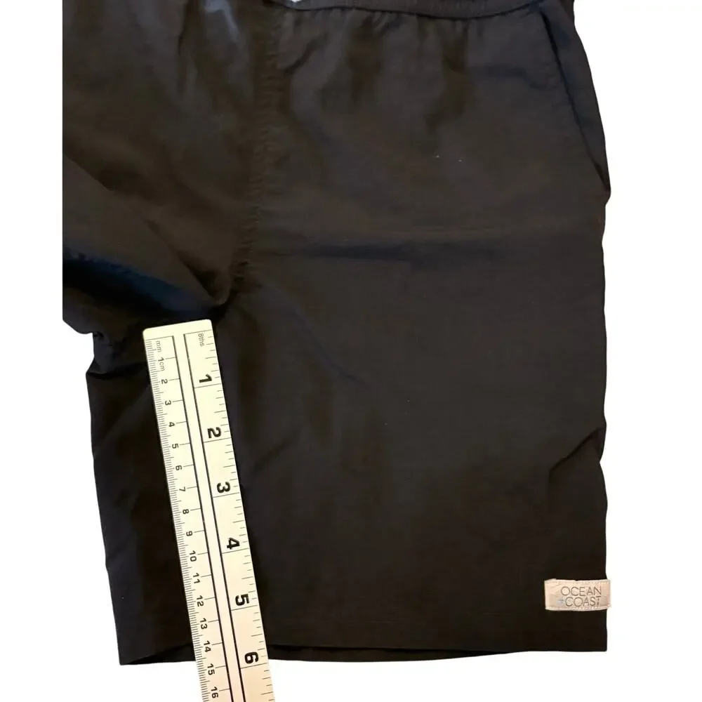 Lot of 3 Ocean to Coast Boys Shorts Size Small 8 Tan & Black Pull-On & Cargo